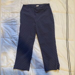 Kimchi Blue Navy Polka Dot Capris